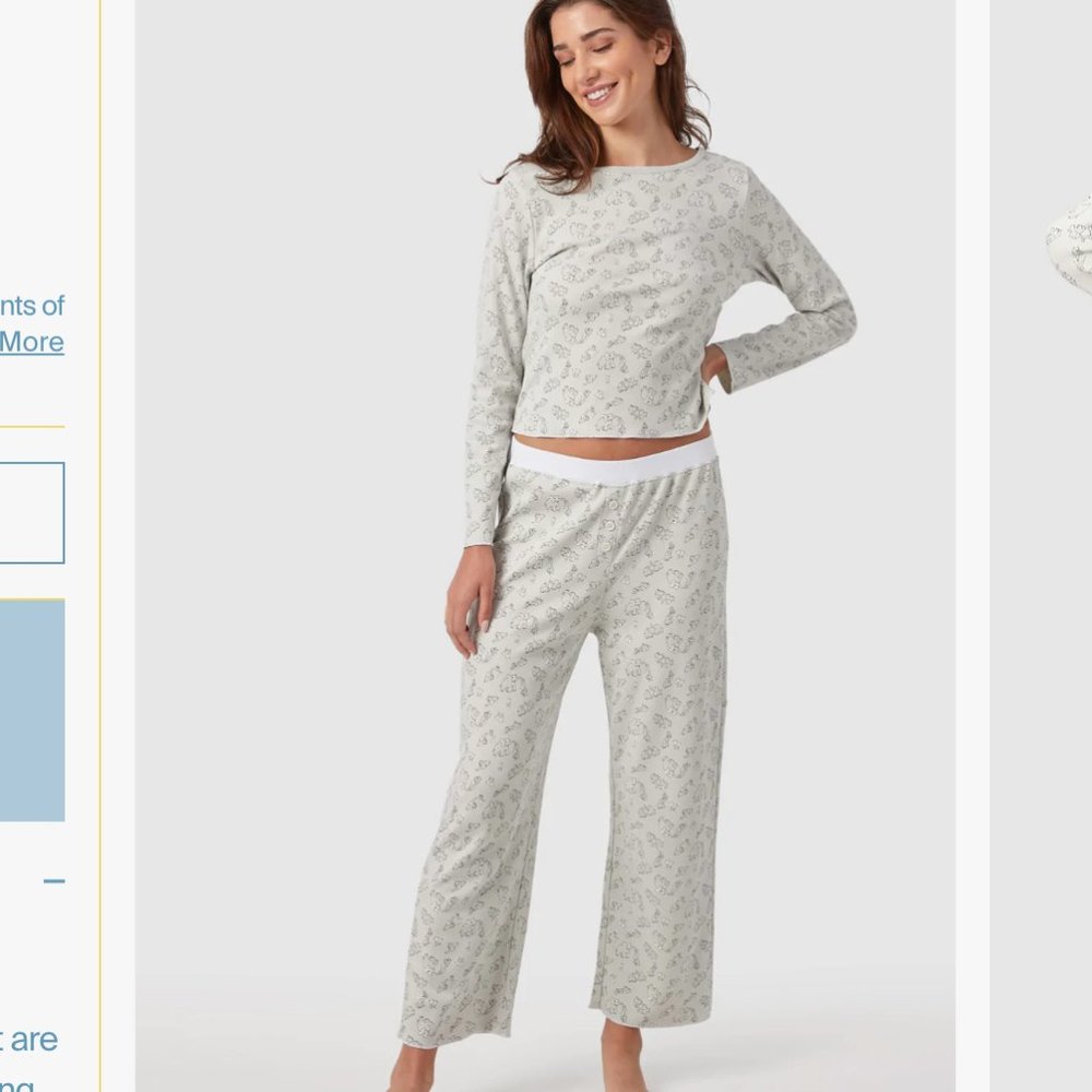 Ellie PJ Set in Dew